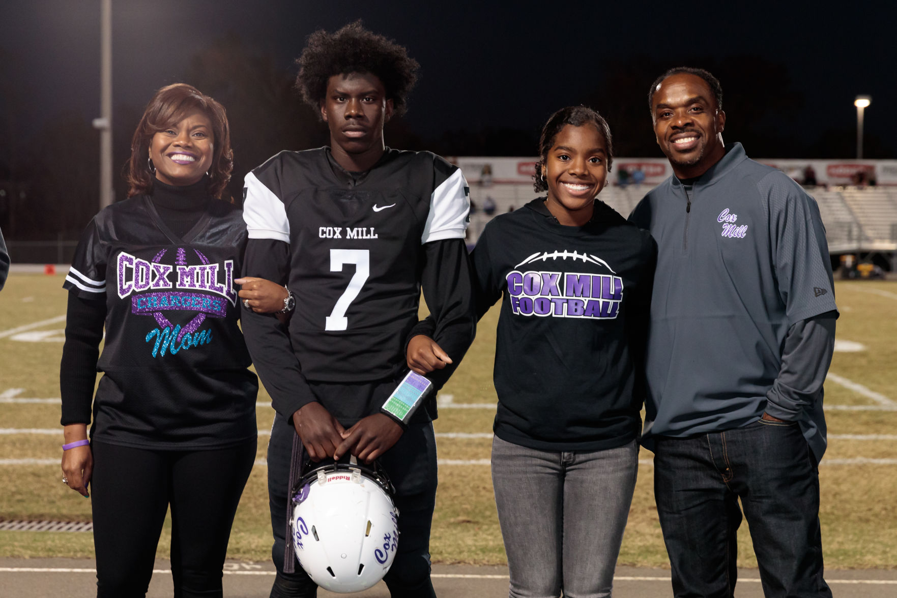Cox Mill defeats Central Cabarrus 31-6 on Senior Night.